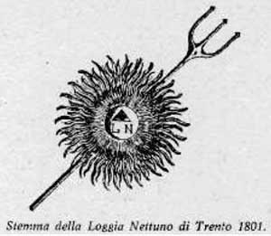 Stemma della loggia Nettuno